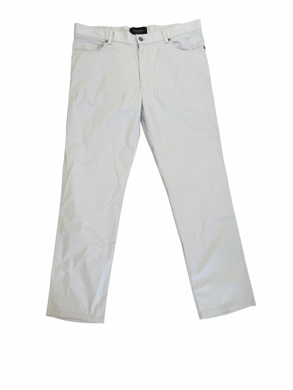 Like New Ermenegildo Zegna Cream Pants with Stretch Size 36” Waist 31” Inseam